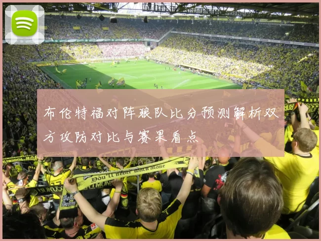 布伦特福对阵狼队比分预测解析双方攻防对比与赛果看点